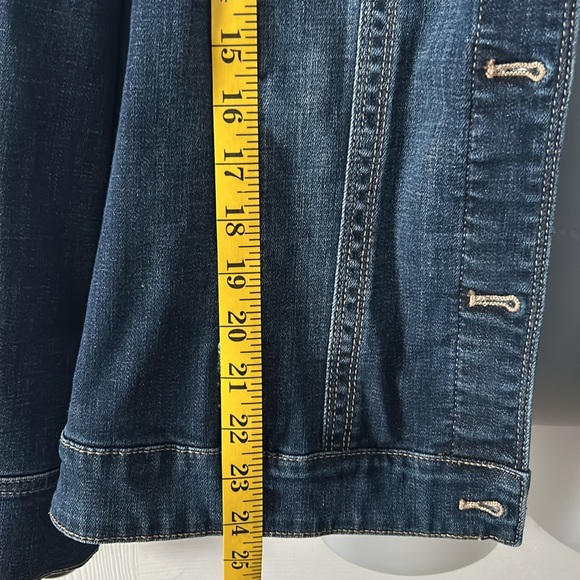 Chico’s Jean jacket size 3 (XL) - Picture 6 of 9